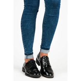 Primavera Scarpe laccate da donna nero 1