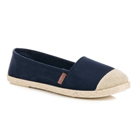 McKey Espadrillas in camoscio blu navy 1