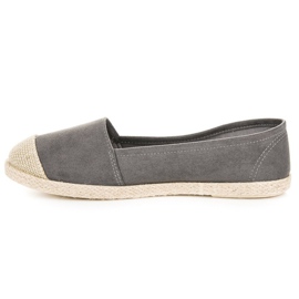 McKey Espadrillas in camoscio grigio 1