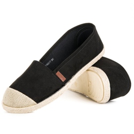McKey Espadrillas in camoscio nero 2