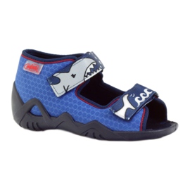 Befado scarpe per bambini pantofole sandali 250p069 blu navy blu 1
