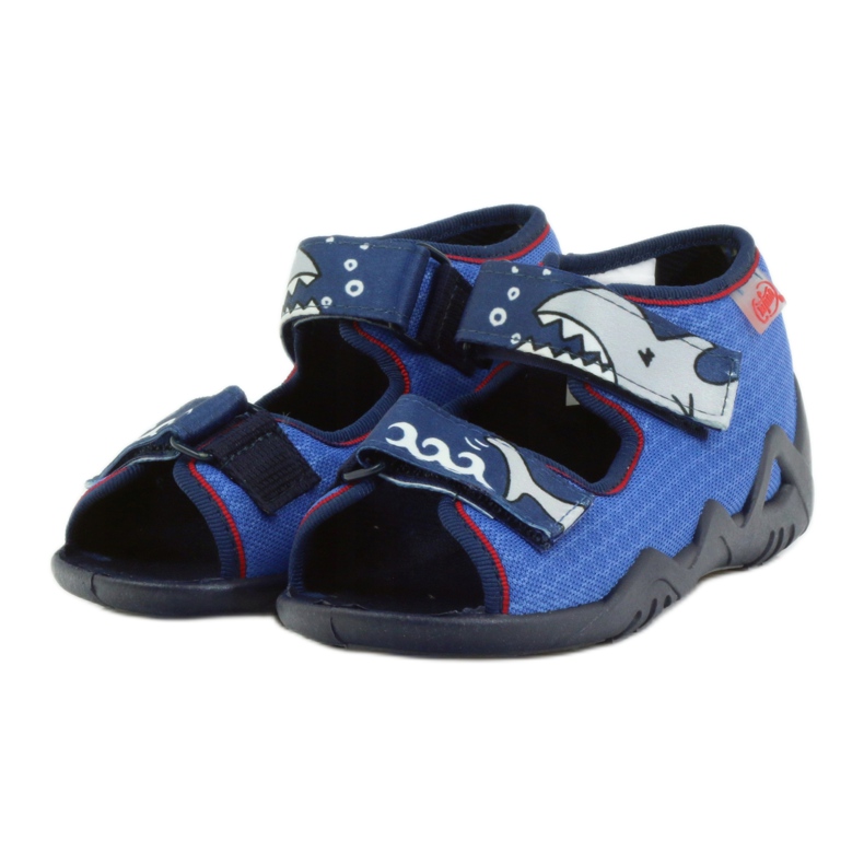 Befado scarpe per bambini pantofole sandali 250p069 blu navy blu 3