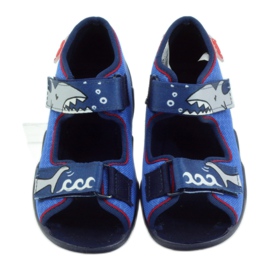 Befado scarpe per bambini pantofole sandali 250p069 blu navy blu 4