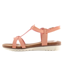 Sandali rosa da donna C1822 rosa 2