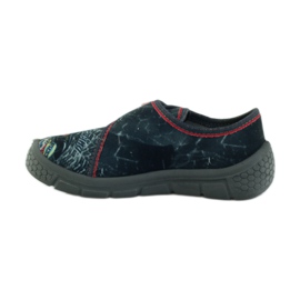 Befado scarpe per bambini pantofole sneakers 537x011 rosso nero 2