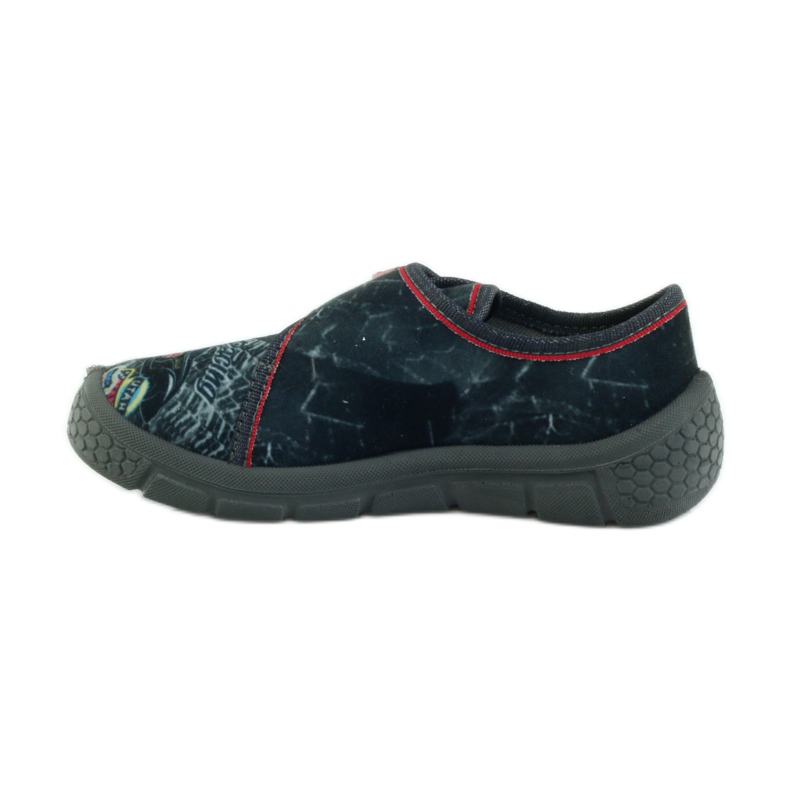 Befado scarpe per bambini pantofole sneakers 537x011 rosso nero 2