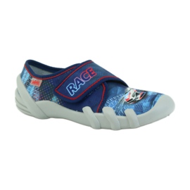 Ciabatte per scarpe per bambini Befado 273y222 blu navy rosso blu 1