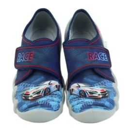 Ciabatte per scarpe per bambini Befado 273y222 blu navy rosso blu 4
