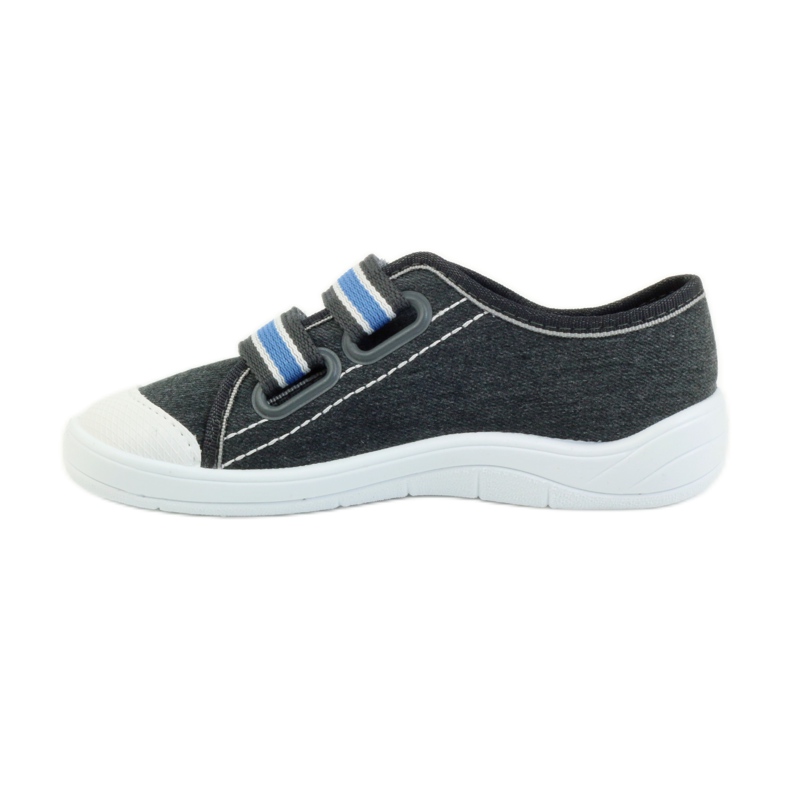Befado scarpe per bambini, scarpe da ginnastica, pantofole 672x059 grigio blu 2