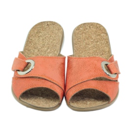 Befado 265d006 Ciabattine in velcro arancia 4