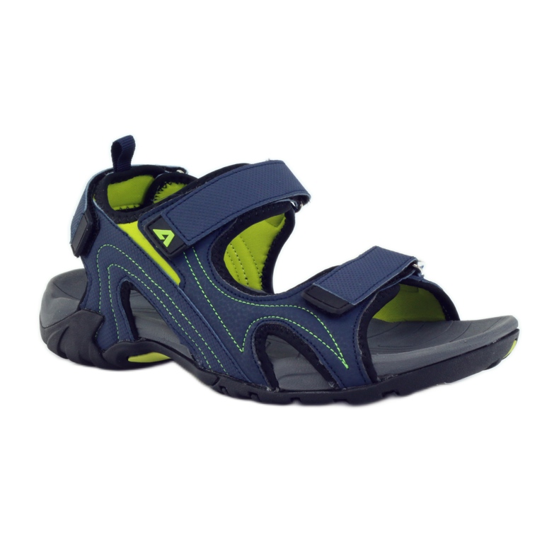 American Club Sandali da donna americani con sottopiede in schiuma blu navy 1