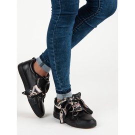 Sneakers nere con allacciatura VICES nero 1