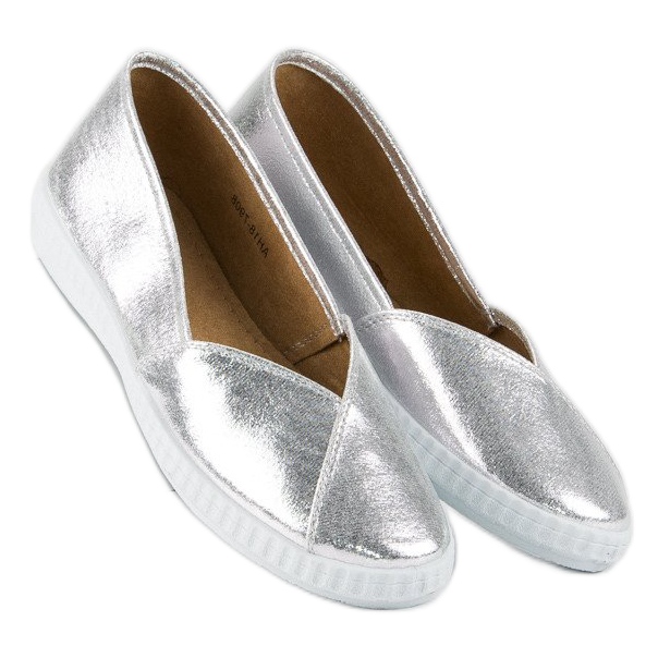 Ballerine Mckeylor alla moda grigio 2