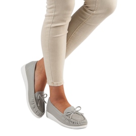 Tullo Mocassini grigi da donna grigio 2