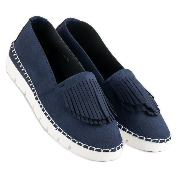 Vices Scarpe senza lacci Boho blu 1