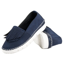 Vices Scarpe senza lacci Boho blu 2