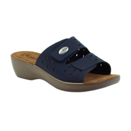 Zeppa in velcro Inblu PL029 blu navy 1