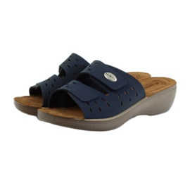 Zeppa in velcro Inblu PL029 blu navy 3