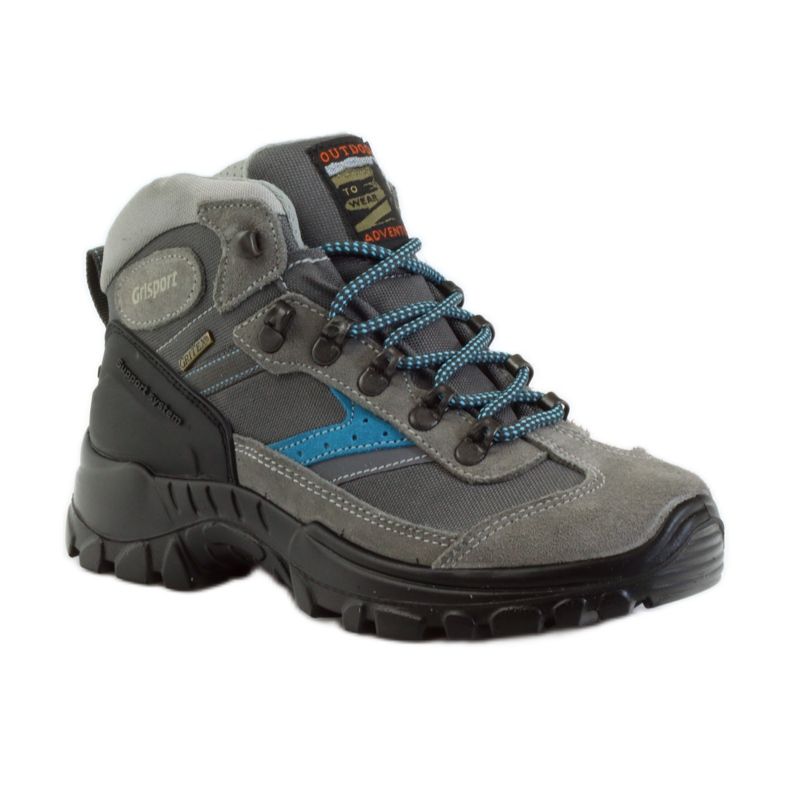 Scarpe da trekking Grisport nero blu grigio 1