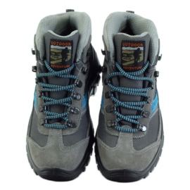 Scarpe da trekking Grisport nero blu grigio 4
