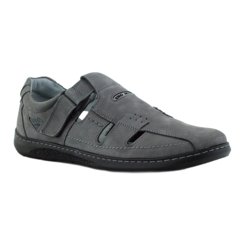 Riko scarpe uomo sandali 851 grigio 1
