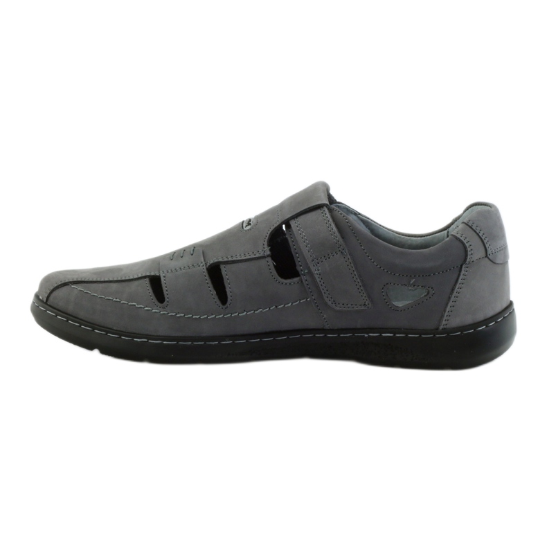 Riko scarpe uomo sandali 851 grigio 2