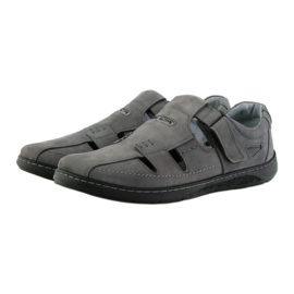 Riko scarpe uomo sandali 851 grigio 3