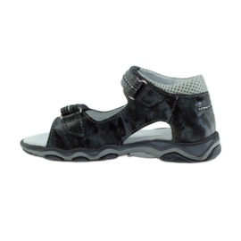 Sandali con velcro Ren But grigio camo 2