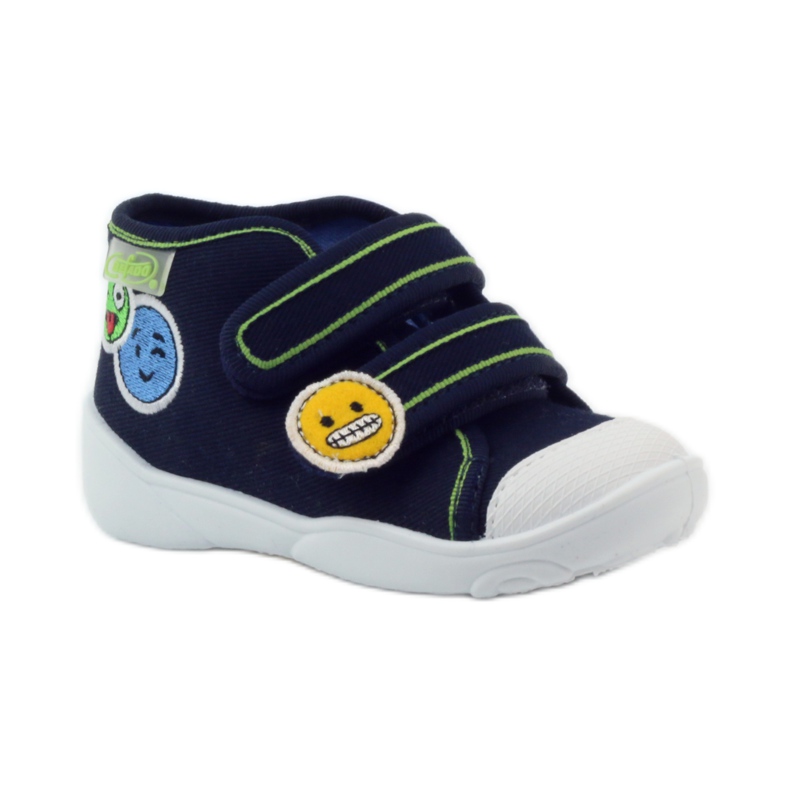 Ciabatte ragazzi sneakers Befado rape blu navy 1