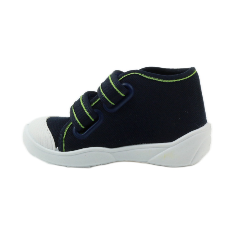 Ciabatte ragazzi sneakers Befado rape blu navy 2