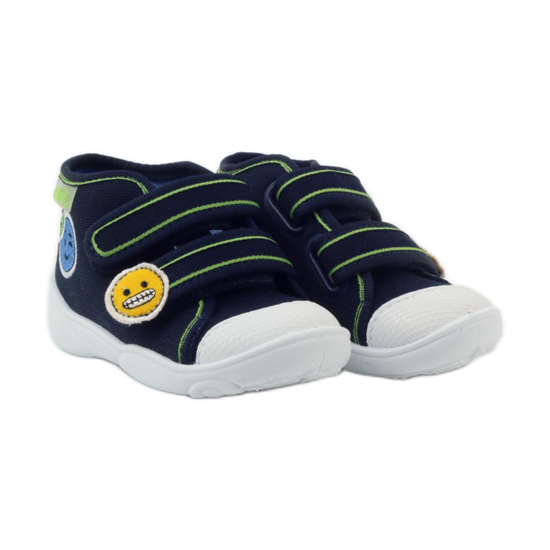 Ciabatte ragazzi sneakers Befado rape blu navy 4