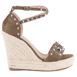Bestelle Sandali espadrillas rock verde 2
