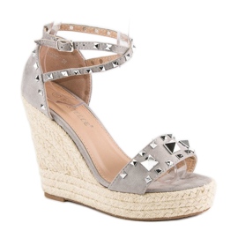 Bestelle Sandali espadrillas rock grigio 1