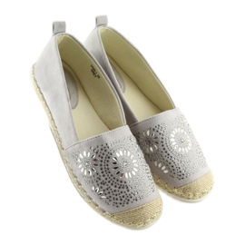 Espadrillas grigie 5599-1 grigie grigio 2