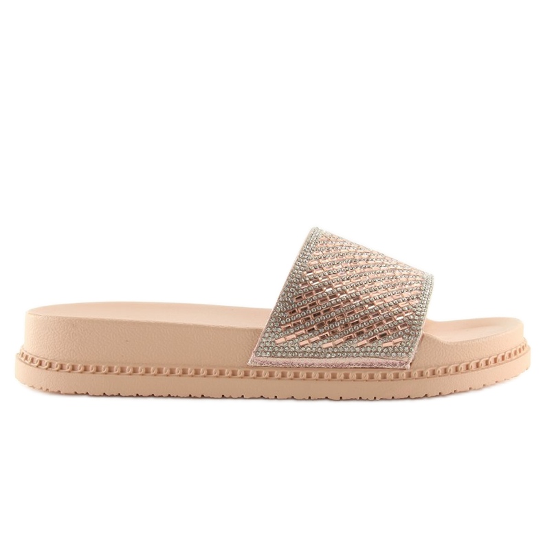 Ciabatte con zirconi rosa 966 Rosa 1