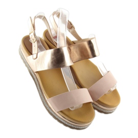 Sandali rosa da donna SL88P Rosa 1