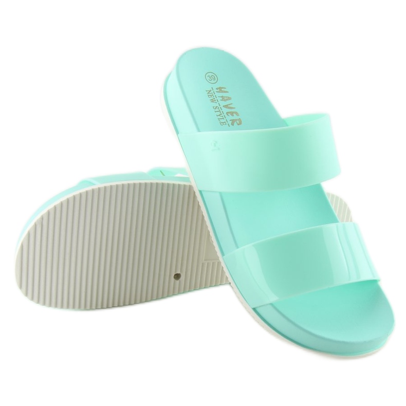 KM122 Ciabatte in silicone blu S.BLUE 1