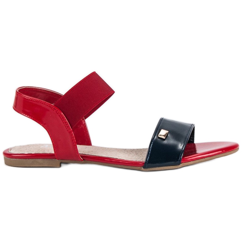 American Club Sandali rossi americani rosso 2