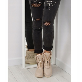 Cerniera traforata balmanki oro R103 Beige 2