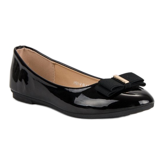Comer Ballerine laccate nere nero 1