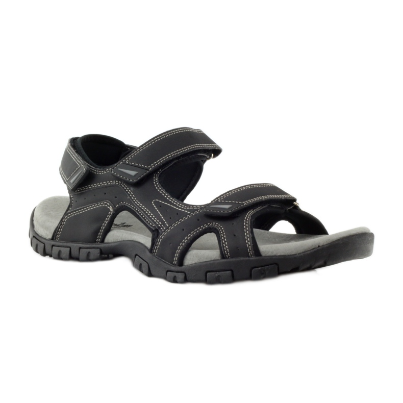 American Club Sandali sportivi neri americani 6201 nero 1