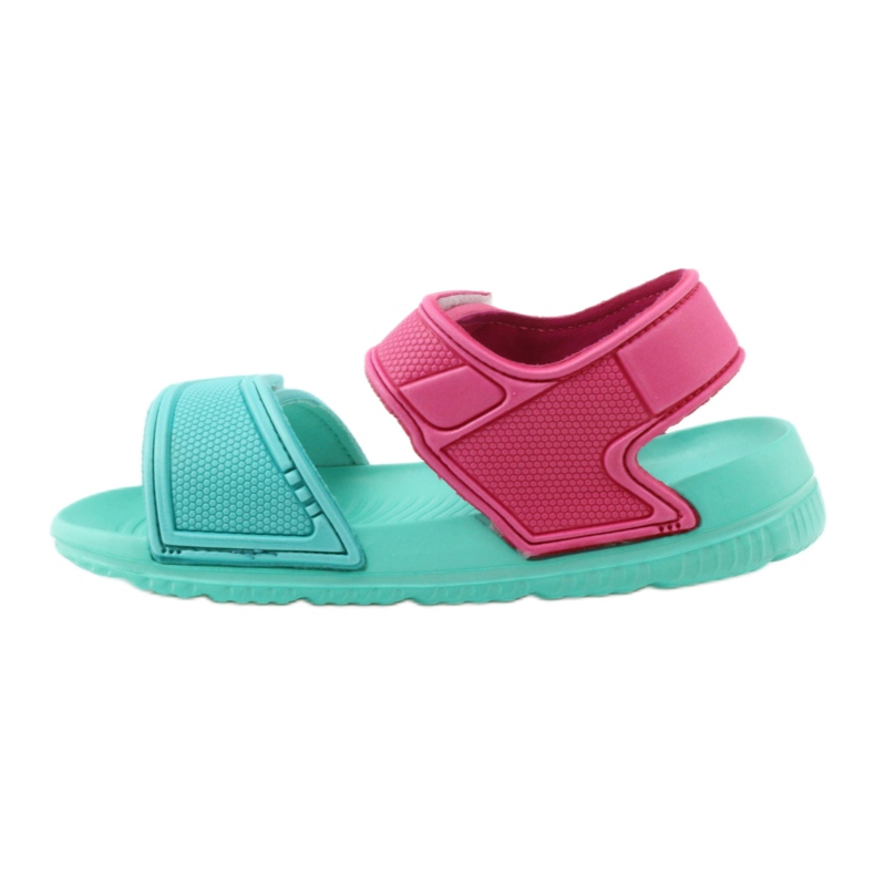 Sandali da bambino per acqua American Club menta rosa verde 2