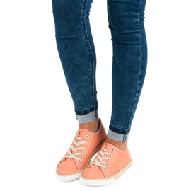 Kylie Espadrillas stringate arancia 1