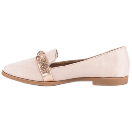 Bestelle Scarpe in camoscio con cristalli rosa 1