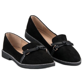 Bestelle Scarpe eleganti in camoscio nero 2
