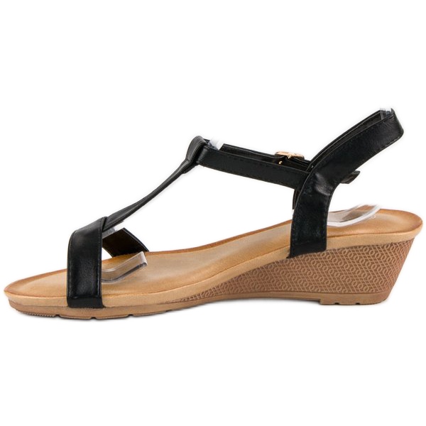 Bello Star Sandali estivi da donna nero 2