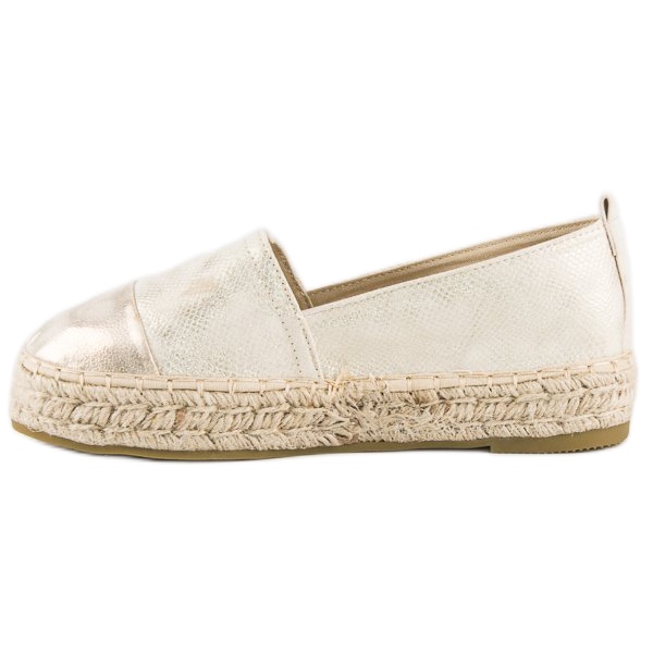 Espadrillas slip-on sulla piattaforma giallo 2