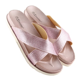 Rosa Ciabatte rosa da donna CK47P champagne 2