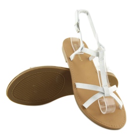 Sandali fluorescenti, bianco estivo hit 513 1