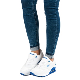 Hasby Scarpe sportive con allacciatura bianca 1